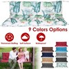 NewHome Waterproof 2-3 Seater Swing Cushion Replacement with Backrest, 8 Tie Straps, 59x43.3x3.9in for Patio RED - 2 of 4