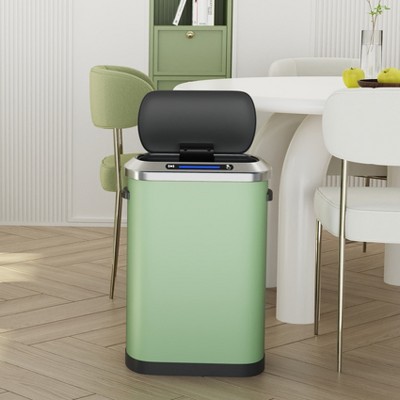 Vynxaria 50L Smart automatic Trash Cans - Full Intelligent Sensor -Mint ...