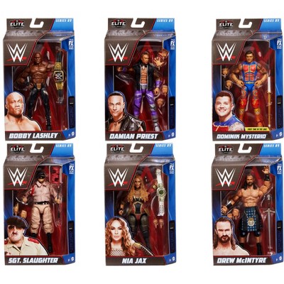 Wwe Elite Complete Set Of 6 Action Figures Target