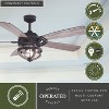 VAXCEL Barnes Modern Farmhouse Indoor-Outdoor 54-in. Ceiling Fan with LED Light Kit - 2 of 4