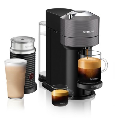 Nespresso Vertuo Pop+ Combination Espresso And Coffee Maker With Milk  Frother By Breville - Gray : Target