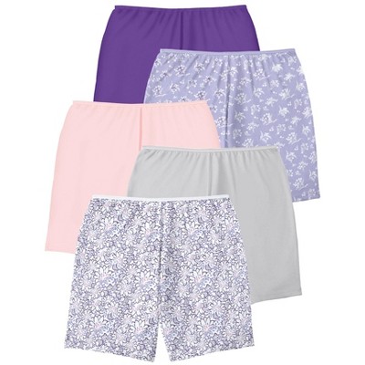 Comfort Choice Plus Size Cotton Boxer 5-Pack