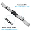 Unique Bargains Adjustable Quick-Release Buckle Backpack Chest Straps 2 Pcs - 3 of 4
