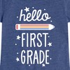 Girls' - Instant Message - Hello First Grade Fitted Short Sleeve Graphic T-Shirt - 2 of 4