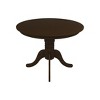 ChaletPosh 5-Piece Set 39"L Round Dining Table - 3 of 4