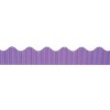 Bordette 50' x 2-1/4" Scalloped Border Violet 6 Rolls (PAC37336-6) - 2 of 2