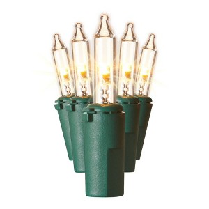 300ct LED Sylvania Stay-lit Incandescent Look Indoor Outdoor Miniature String Light with Green Wire - 1 of 3