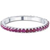 Pompeii3 3/4Ct Ruby Eternity Ring Anniversary Band 10k White Gold - 4 of 4