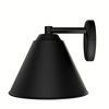 Hunter Fans 10.25" Aeronaut Outdoor Wall Light Matte Black - 4 of 4