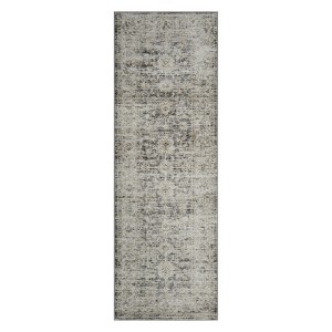 COZONY Washable Area Rug, Non-Slip Low Pile Floral Carpet, Indoor Rug for Living Room, Bedroom, Kitchen, Hallway - 1 of 4