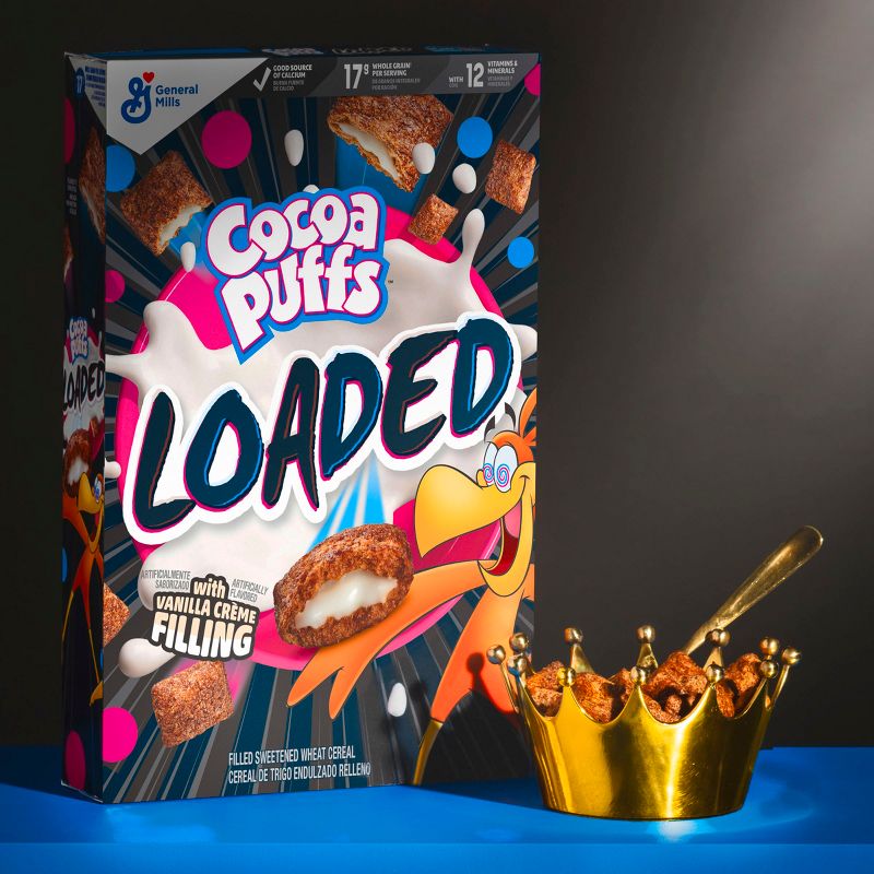 Cocoa Puffs Loaded Family Size Cereal - 15.1oz, 5 of 9