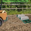 Drive Drag Drag Harrow Driveway Grader, Heavy Duty Power Rake , Tow Behind Lawn Rake for ATV, UTV, Tractor, Mower, Land Leveler - 3 of 4