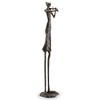 SPI Home Virtuoso Violinist Metal Sculpture – 39" Tall Bronze Musician Figure for Artistic Home, Studio, or Office Display - 3 of 4