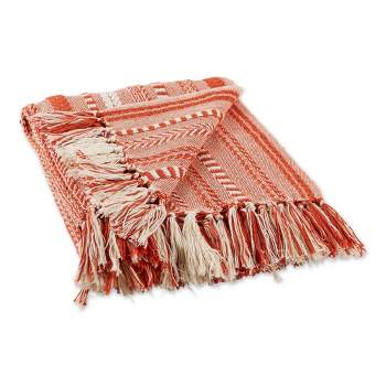 50"x60" Braided Striped Throw Blanket - Design Imports
