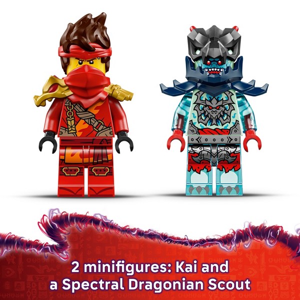 LEGO NINJAGO Moto de Carreras de Kai Juguete para Niños 71838 5
