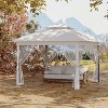Outdoor Canopy Tent with Mosquito Netting, 11FT  Outdoor Gazebo with Portable Carrying Bag - 2 of 4