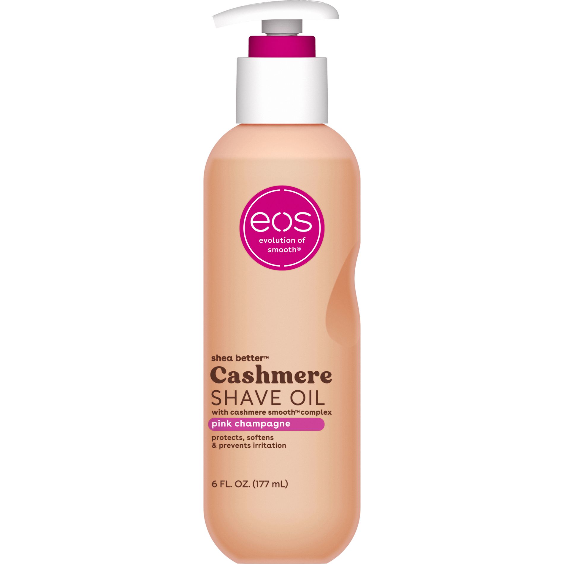 eos Cashmere Shave Oil - Pink Champagne - 6 fl oz