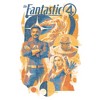 Girls The Fantastic Four: First Steps Retro Artwork T Shirt - 2 of 4
