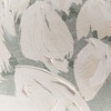 Plum & Post 19.75"W x 1.25"D x 27.5"H Protea Triptych Hand-Embellished Giclees Wall Art Set of 3 - 4 of 4