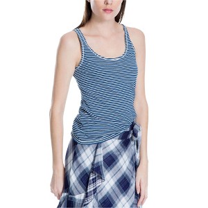 Max Studio London Womens Striped Cotton Tank Top - 1 of 1