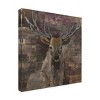 Trademark Fine Art -Albena Hristova 'The Leader Deer' Canvas Art - 4 of 4