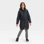 Girls' Solid 3-in-1 Jacket - All in Motion™ Black