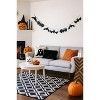 Transpac Felt Bat Banner for Fall - Spooky Banners and Garlands for Halloween Decor - 3 of 4