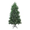 Lapland Artificial Christmas Tree, 350 Multi-Colored Lights, Green, 6 Feet - 2 of 4