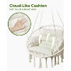 Greenstell Hammock Chair with Backrest - Swing Chair for Indoor and Outdoor Use, Holds 350 Pounds - 3 of 4