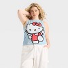 Women's Hello Kitty Graphic Tank Top - Light Blue - 2 of 3
