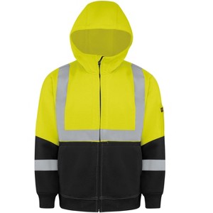 Giacca Alta Visibilità Red Kap SC5 – Blu Navy, Foderata, Taglie Dalla Piccola Alla 4XL