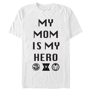 Men's Marvel My Mom Is My Hero T-Shirt - 1 of 4