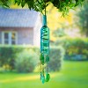 Evergreen 29"H Wind Chime, Light Blue Bottle- Fade and Weather Resistant Outdoor Decor for Homes, Yards and Gardens - image 2 of 4