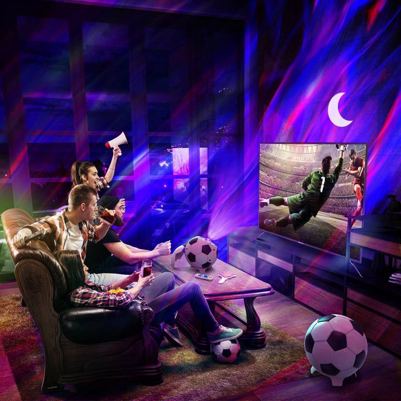 Rossetta Soccer Constellation LED Galaxy Projector Night Lights, 5 of 7