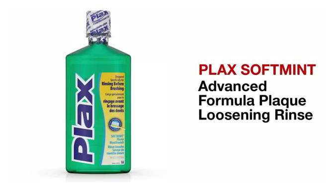 Plax Mouthwash Softmint - 710ml, 2 of 8, play video