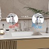 Coucheta 8" Widespread Bathroom Faucets - Modern 3-Hole Design with Pop-Up Drain & 360° Swivel Spout, Available in Multiple Finishes - 3 of 4