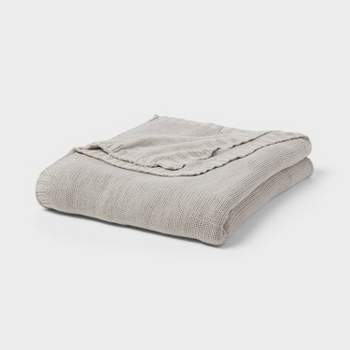 Sweater Knit Bed Blanket - Threshold™