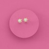 Ross-Simons Child's Diamond Accent Stud Earrings in 14kt Yellow Gold - 3 of 4