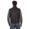Men's 's Lambskin Leather Black Vest - Scully - 2 of 2