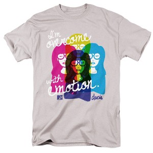 Daria I'M Overcome With Emotion Colorful Adult T-Shirt Silver - 1 of 4