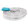 Aqua Joe 50-Foot Expandable RV Hose with Flexible Marine-Grade Fiber Jacket, Abrasion-Resistant, Tangle-Free, Non-Slip Handles - 2 of 4