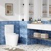 Whizmax Round One-Piece Toilet, Universal Height Siphon Flush Toilet, cUPC Certified Water-Saving Bathroom Toilet,Ceramic White - 4 of 4