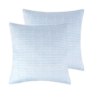 Calico Multicolored Euro Sham Set - Two Euro Shams - Levtex Home