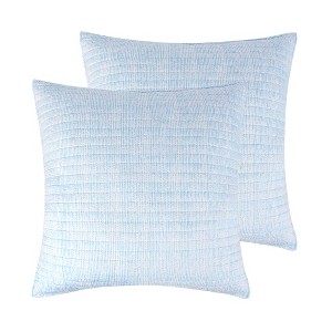 Calico Multicolored Euro Sham Set - Two Euro Shams - Levtex Home - 1 of 3