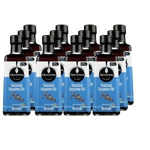 Spectrum Unrefined Toasted Sesame Oil - Case of 12/16 oz - 1 of 4