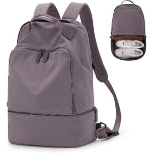 Lightweight Waterproof Gym Backpack, Sports Bag with Shoe and Wet Pockets, Durable for Workout & Travel - 1 of 4