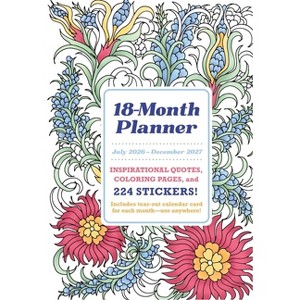 18-Month Coloring Planner: July 2026-December 2027 - by  Editors of Thunder Bay Press (Spiral Bound) - 1 of 1