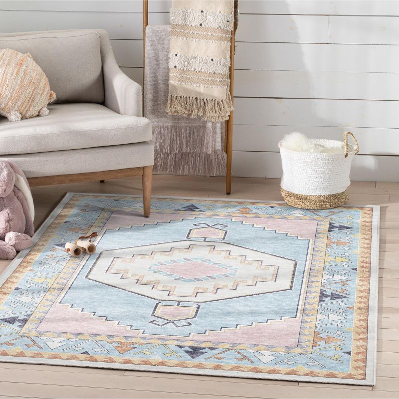 Well Woven Medallion Apollo Kids Collection Area Rug, 2 of 6