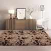 Shaggy Area Rug Modern Indoor Plush Fluffy Rugs Soft and Comfy Velvet Faux Fur Carpet Rugs for Bedroom Living Room Nursery - 2 of 4