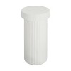 MGO Pedestal Column Plant Stand, 24 Inch H, - 3 of 4